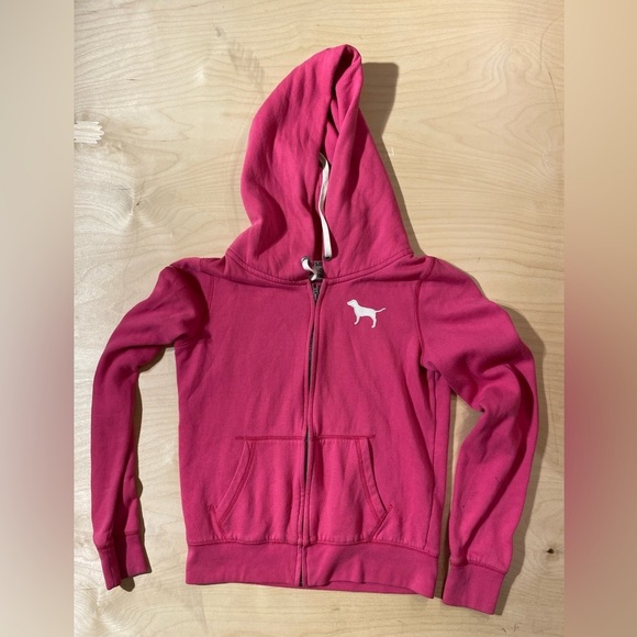 PINK Victoria’s Secret Hooded Jacket size Small (IC) - Picture 3 of 9
